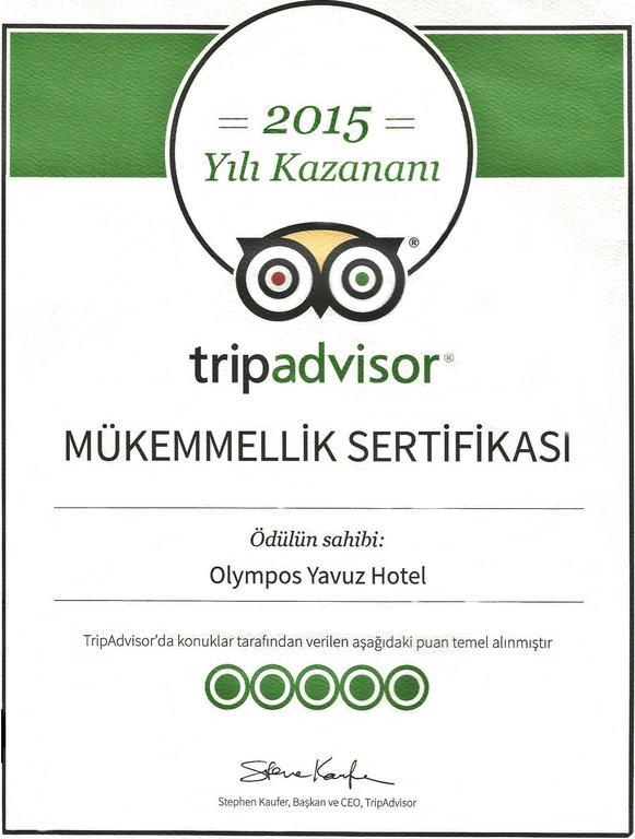 Olympos Yavuz Hotel Çıralı Buitenkant foto